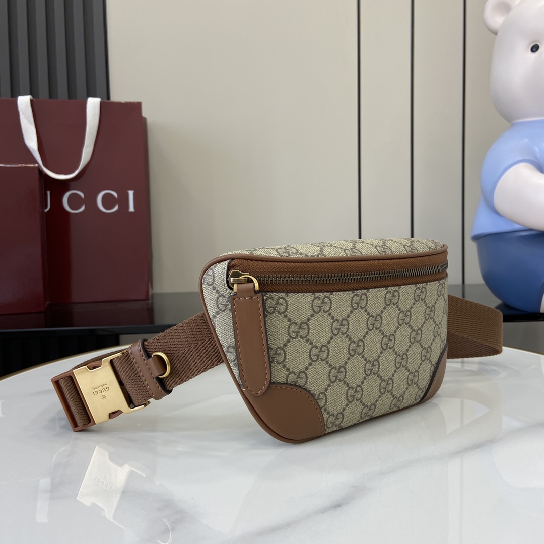 Gucci GG Emblem Small Belt Bag - DesignerGu