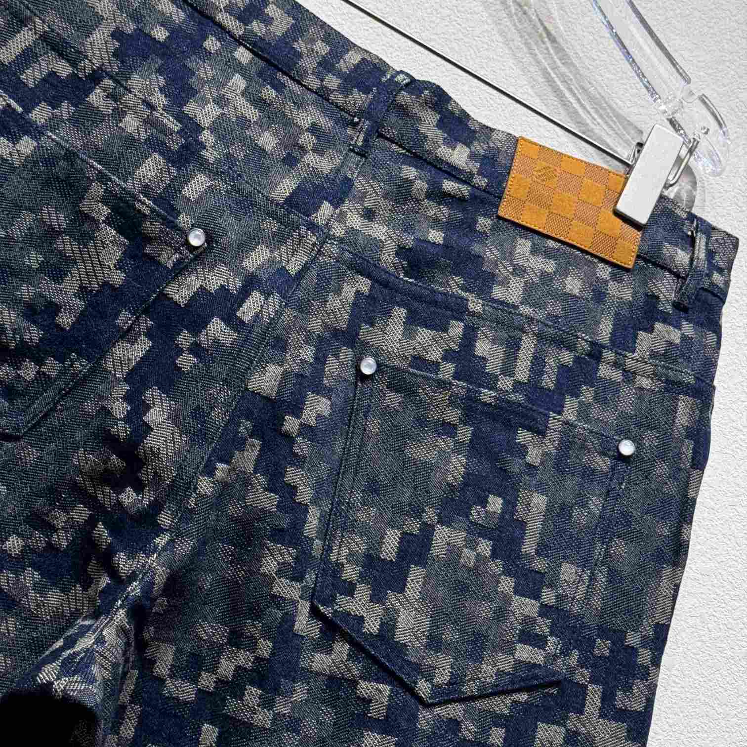 Louis Vuitton Graphic Denim Skate Pants   - DesignerGu