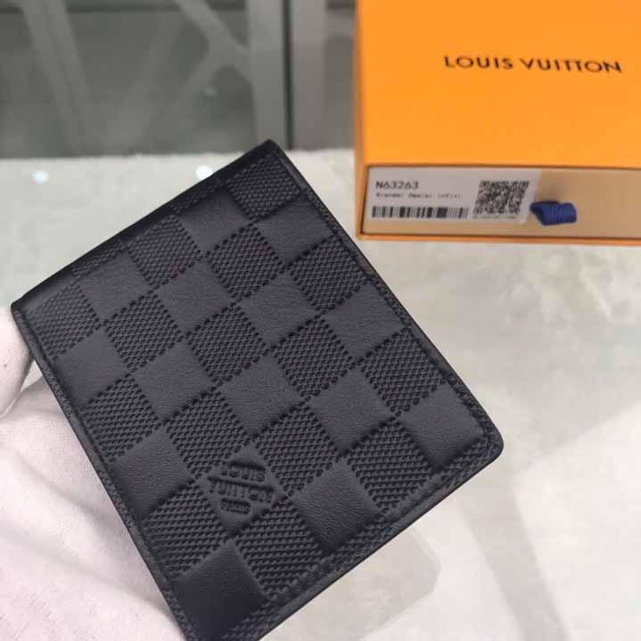 Louis Vuitton Damier Wallet 11.5X9cm   N63263 - DesignerGu