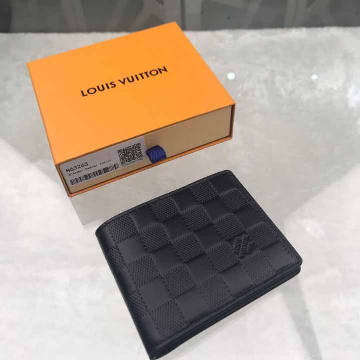 Louis Vuitton Damier Wallet 11.5X9cm   N63263 - DesignerGu