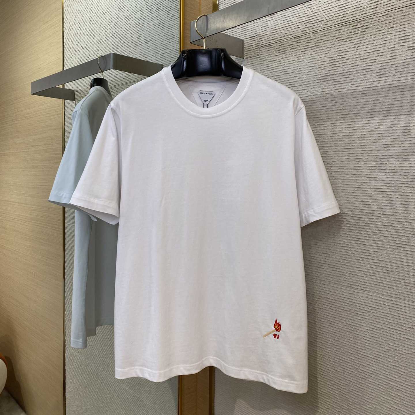 Bottega Veneta Cotton Jersey T-Shirt   - DesignerGu