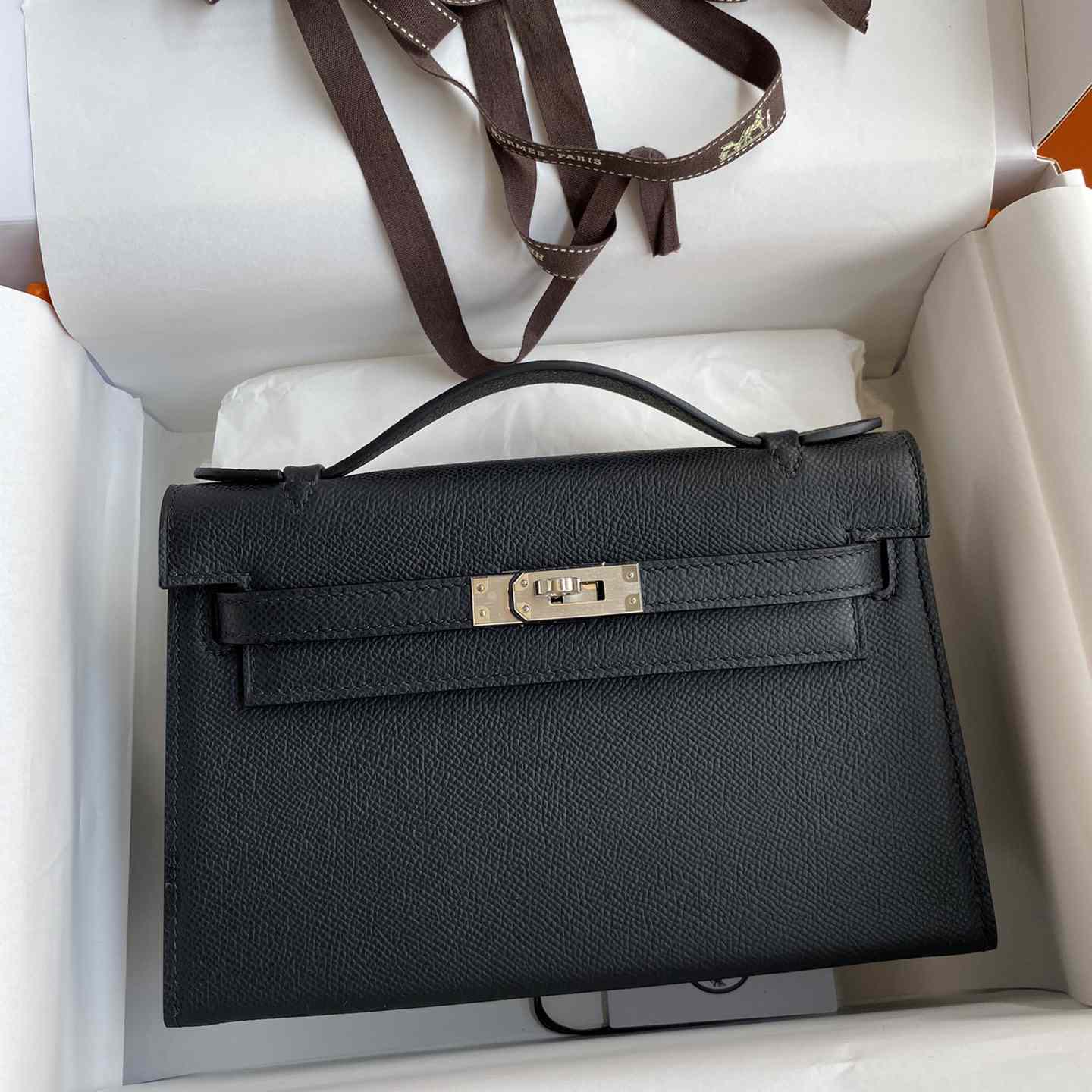 Hermes Kelly 22cm Epsom   - DesignerGu
