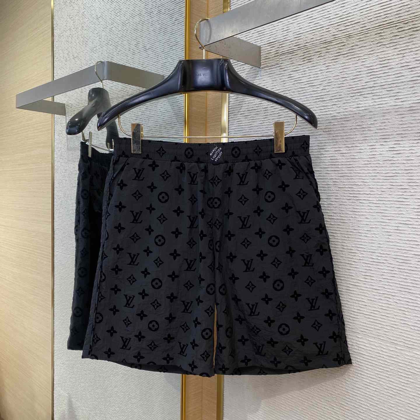 Louis Vuitton Flocked Monogram Shorts - DesignerGu