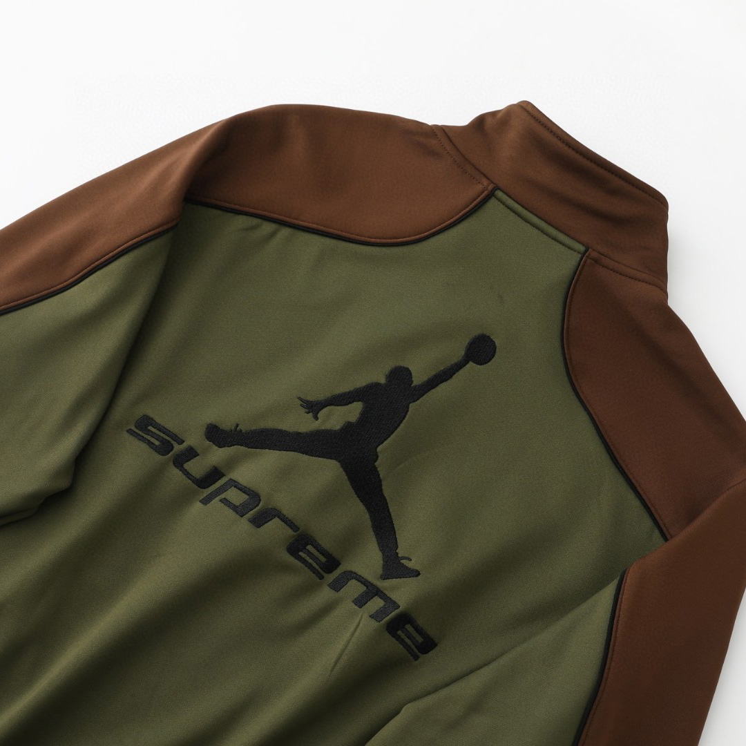 Supreme x Jordan Tricot Track Jacket - DesignerGu