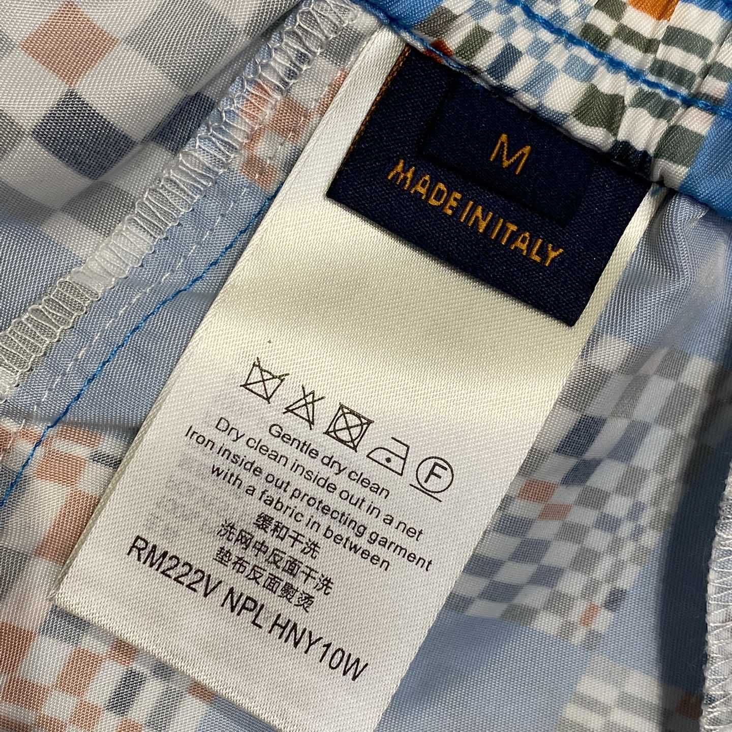 Louis Vuitton × Virgil Abloh Damier Swim Shorts - DesignerGu