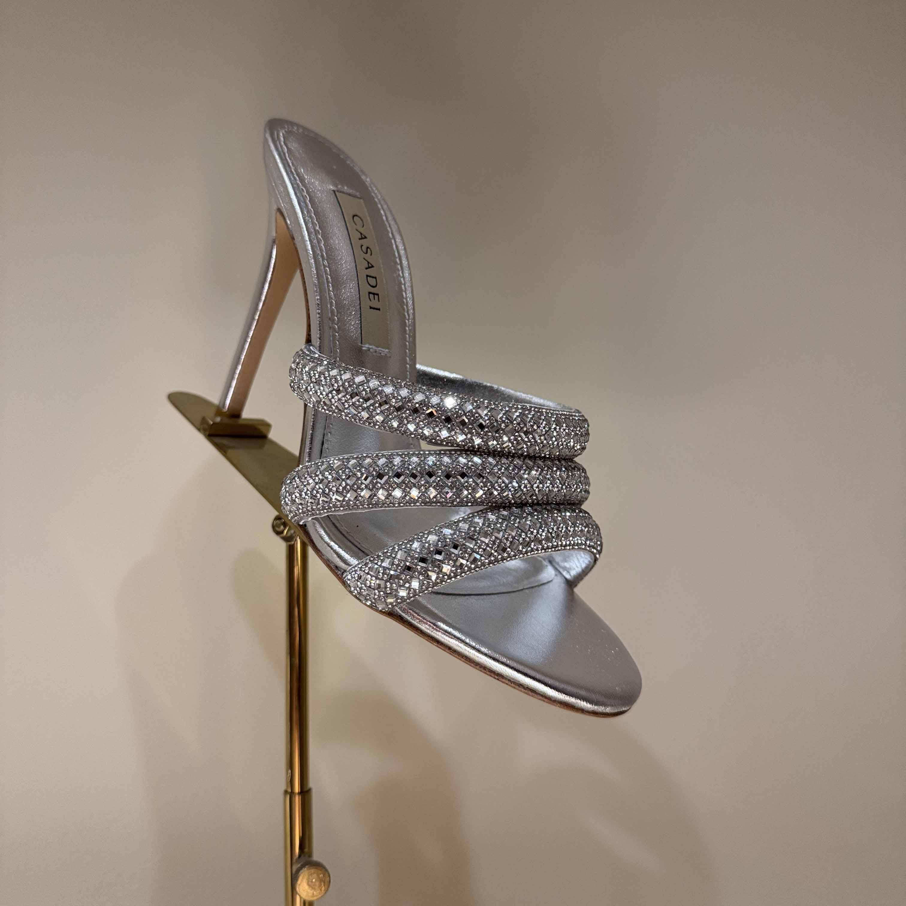 Casadei Julia Stratosphere Mules - DesignerGu