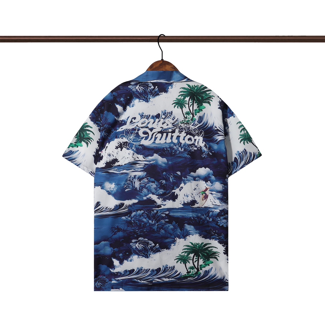 LV Shirt & Shorts - DesignerGu