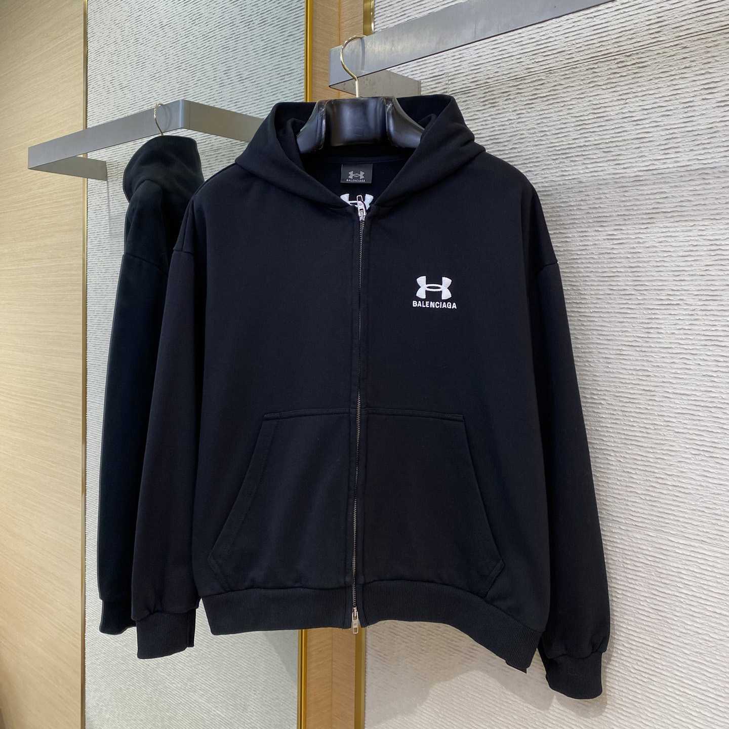 Balenciaga Under Armour® Zip-Up Hoodie Regular Fit - DesignerGu