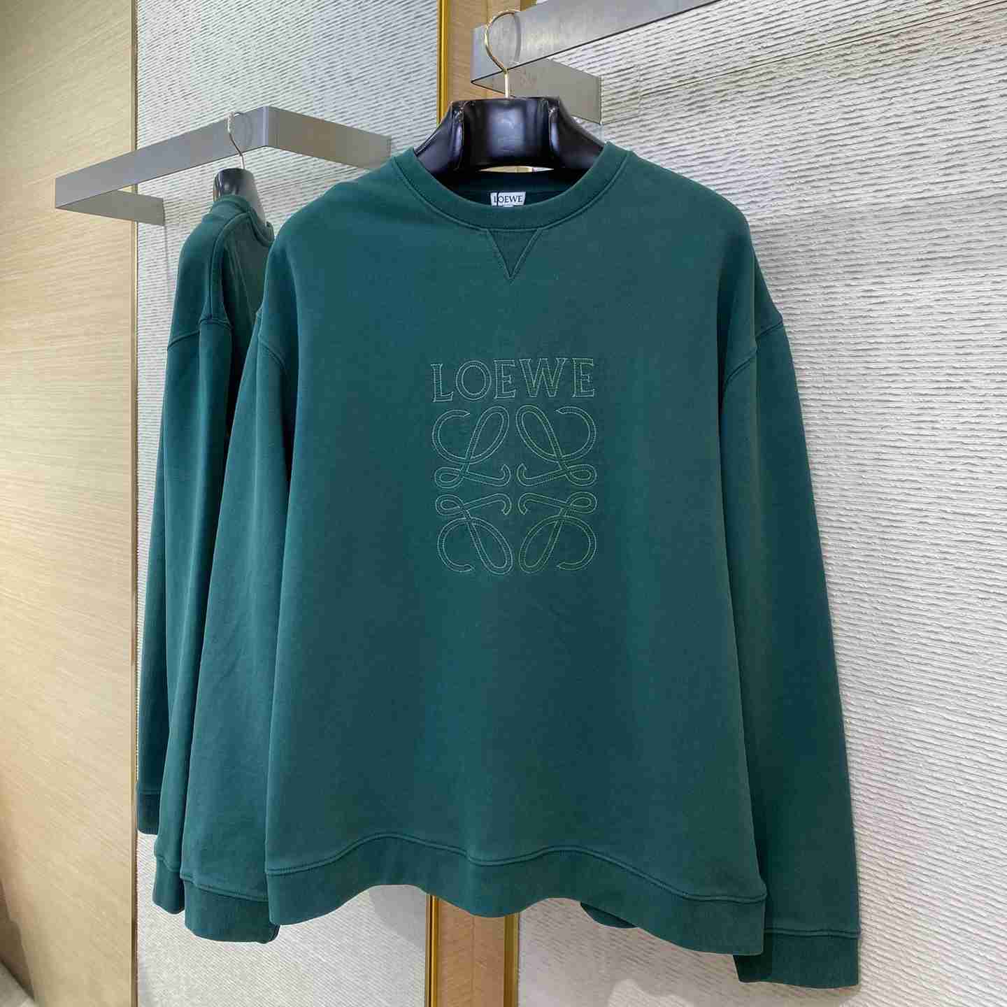 Loewe Regular Fit Sweatshirt In Cotton - DesignerGu