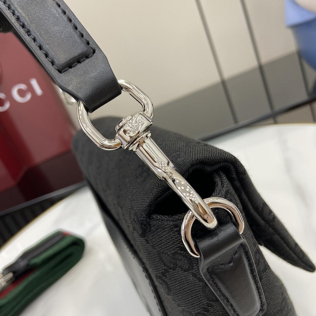 Gucci Small GG Crossbody Bag With Web - 