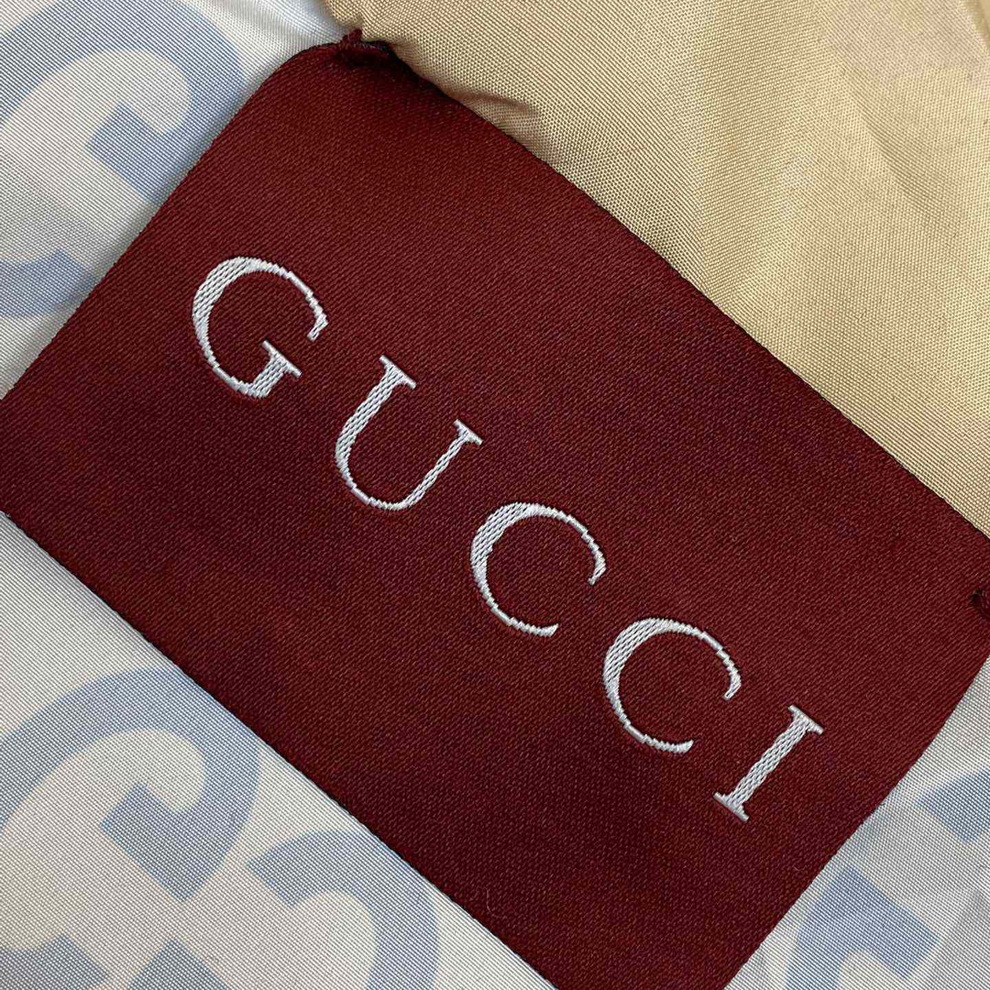 Gucci Men's GG Monogram Logo Hooded Jacket - 