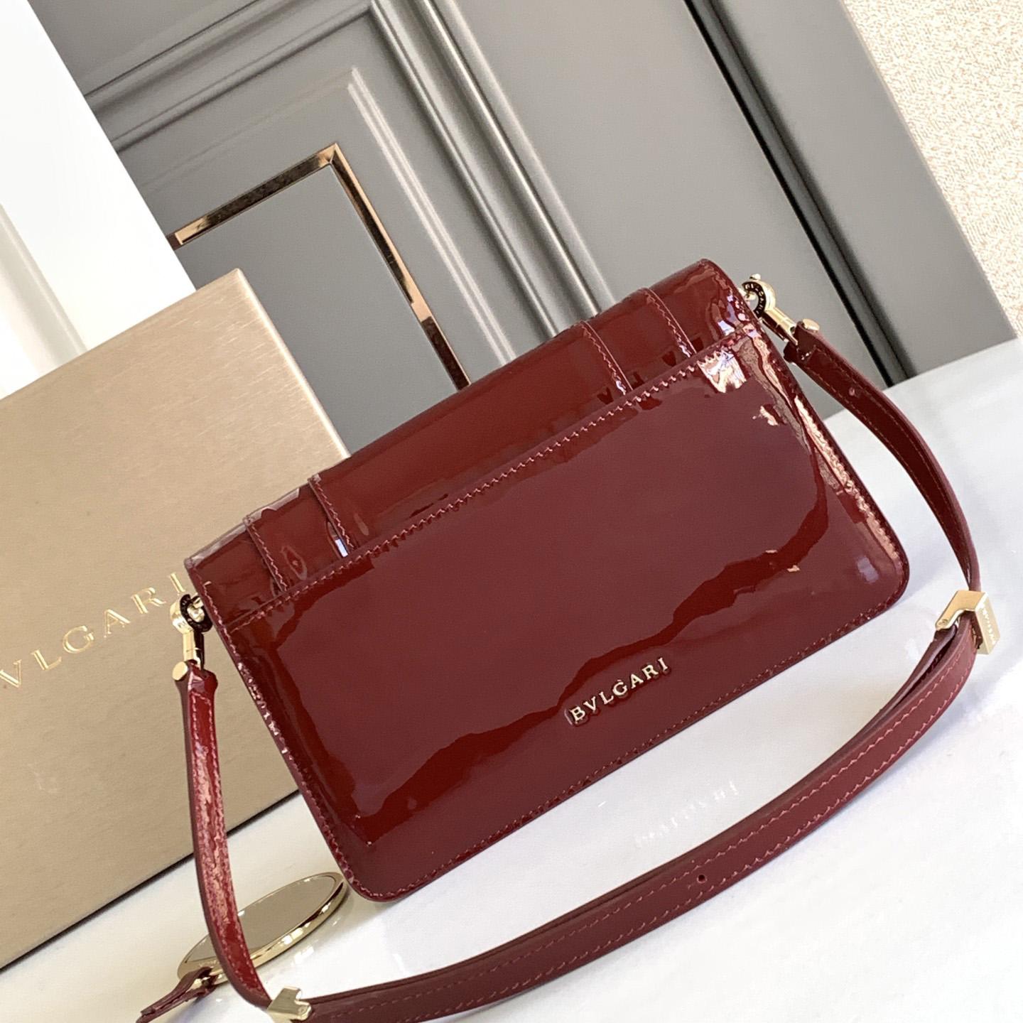 Bvlgari Serpenti Forever Shoulder Bag  22*15*4.5Cm - DesignerGu
