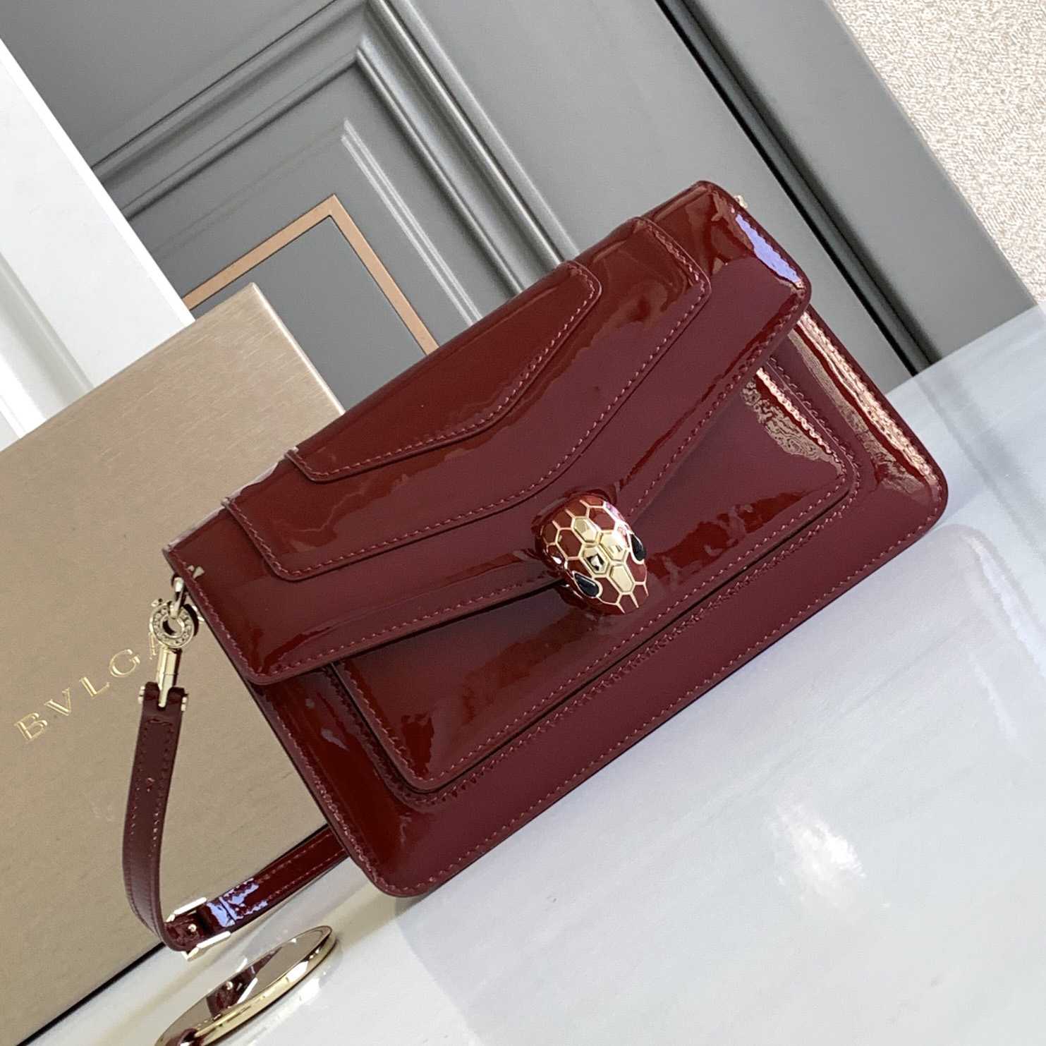 Bvlgari Serpenti Forever Shoulder Bag  22*15*4.5Cm - DesignerGu