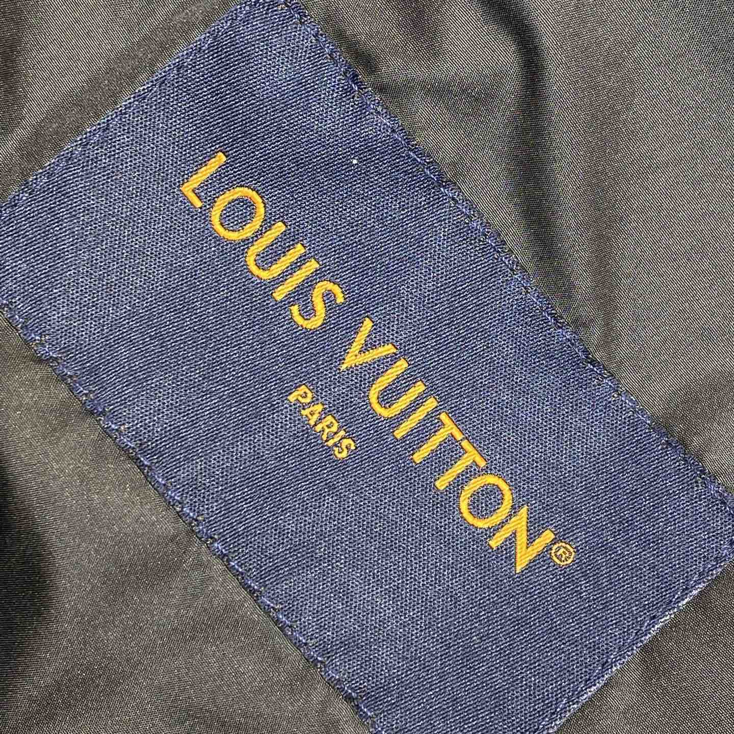 Louis Vuitton Flocked Damier Technical Track Pants   1AHCDQ - DesignerGu
