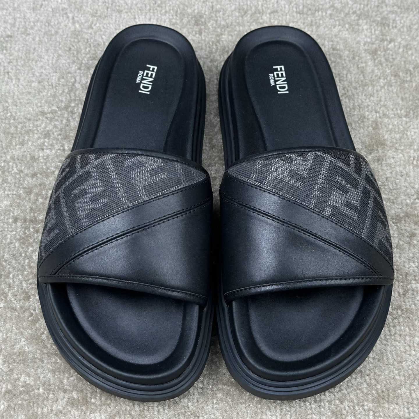 Fendi Diagonal Slides  - 
