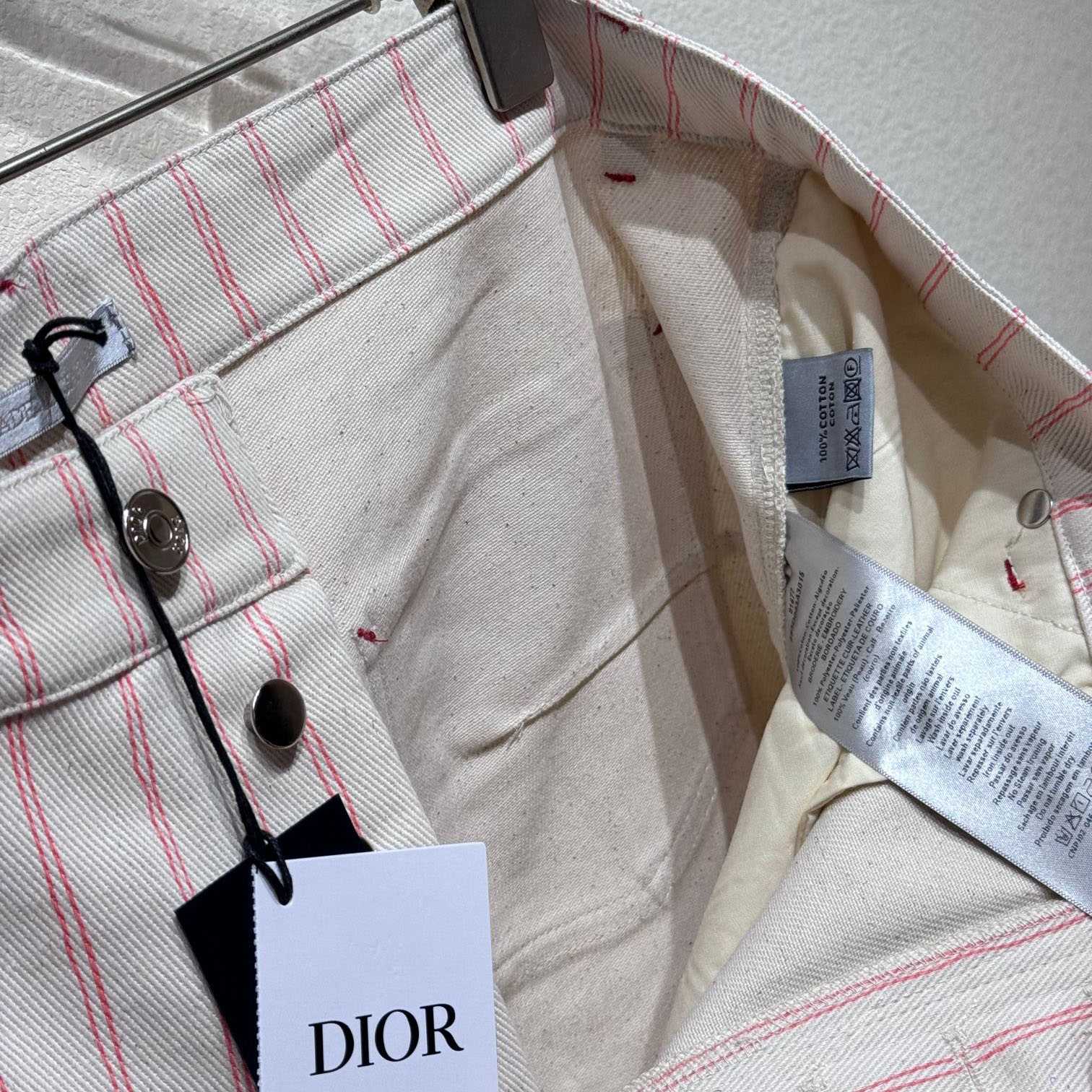 Dior Striped Shorts - DesignerGu