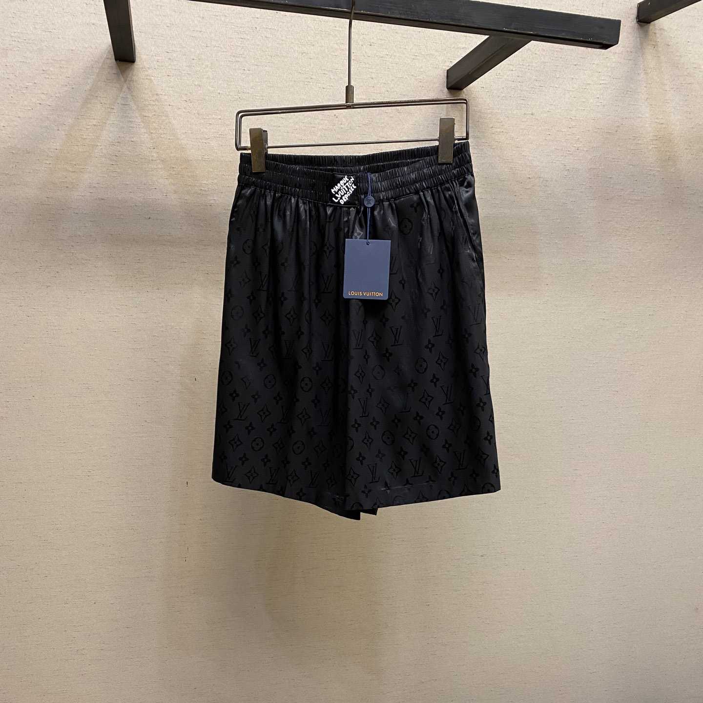 Louis Vuitton Monogram Moire Jacquard Silk Shorts  1AGTN2 - DesignerGu
