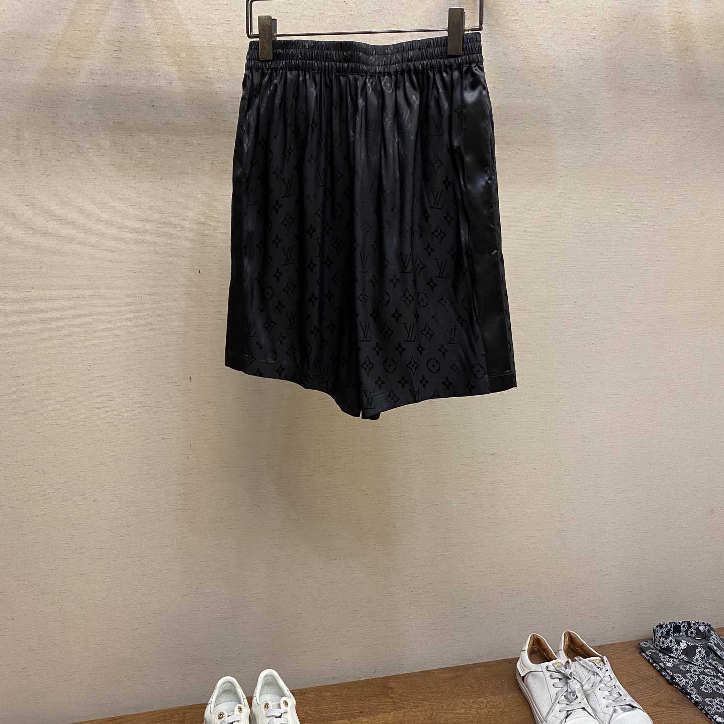 Louis Vuitton Monogram Moire Jacquard Silk Shorts  1AGTN2 - DesignerGu