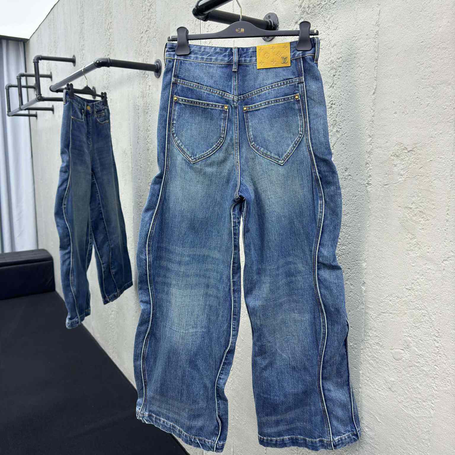 Louis Vuitton Jeans Denim Wave Wavy - DesignerGu