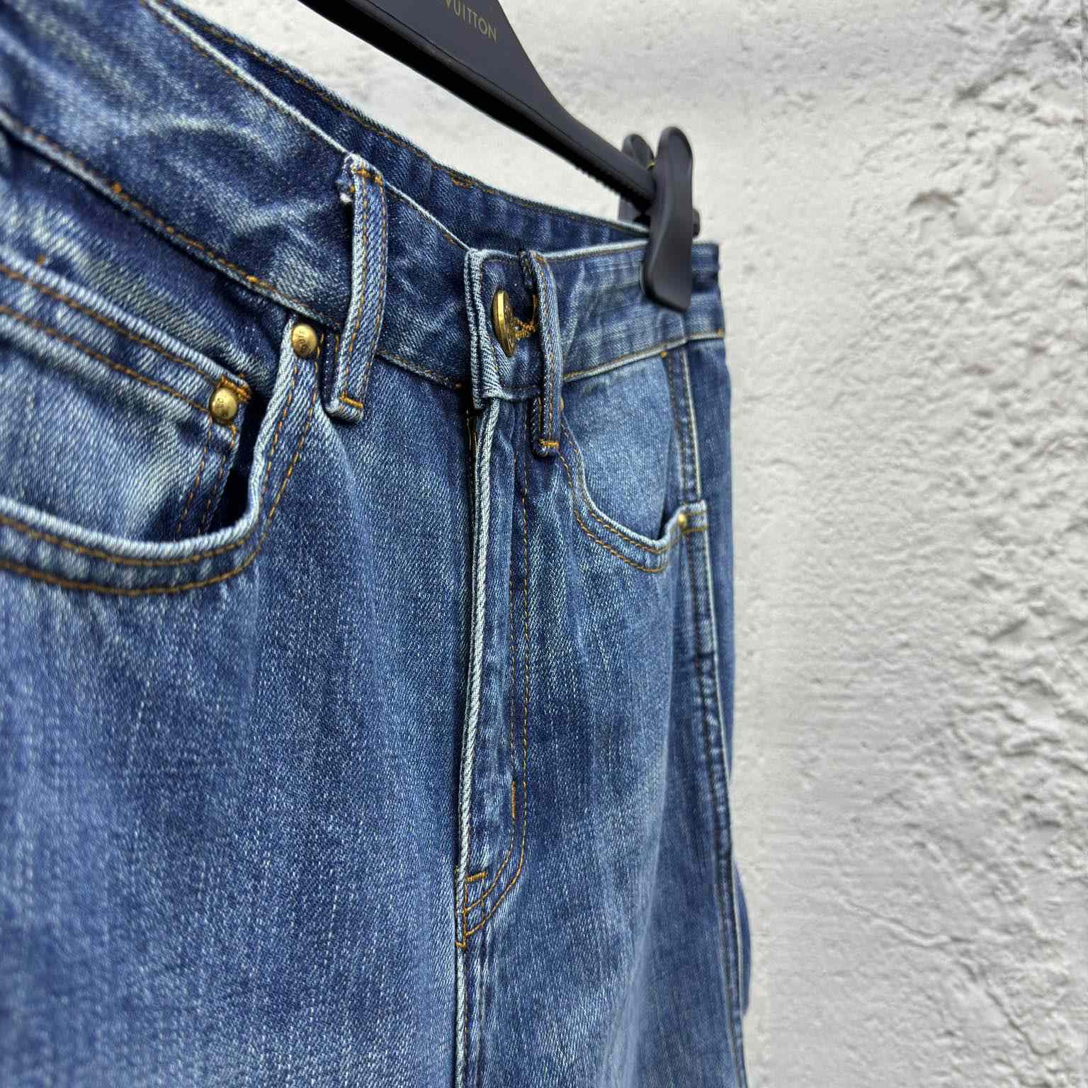 Louis Vuitton Jeans Denim Wave Wavy - DesignerGu