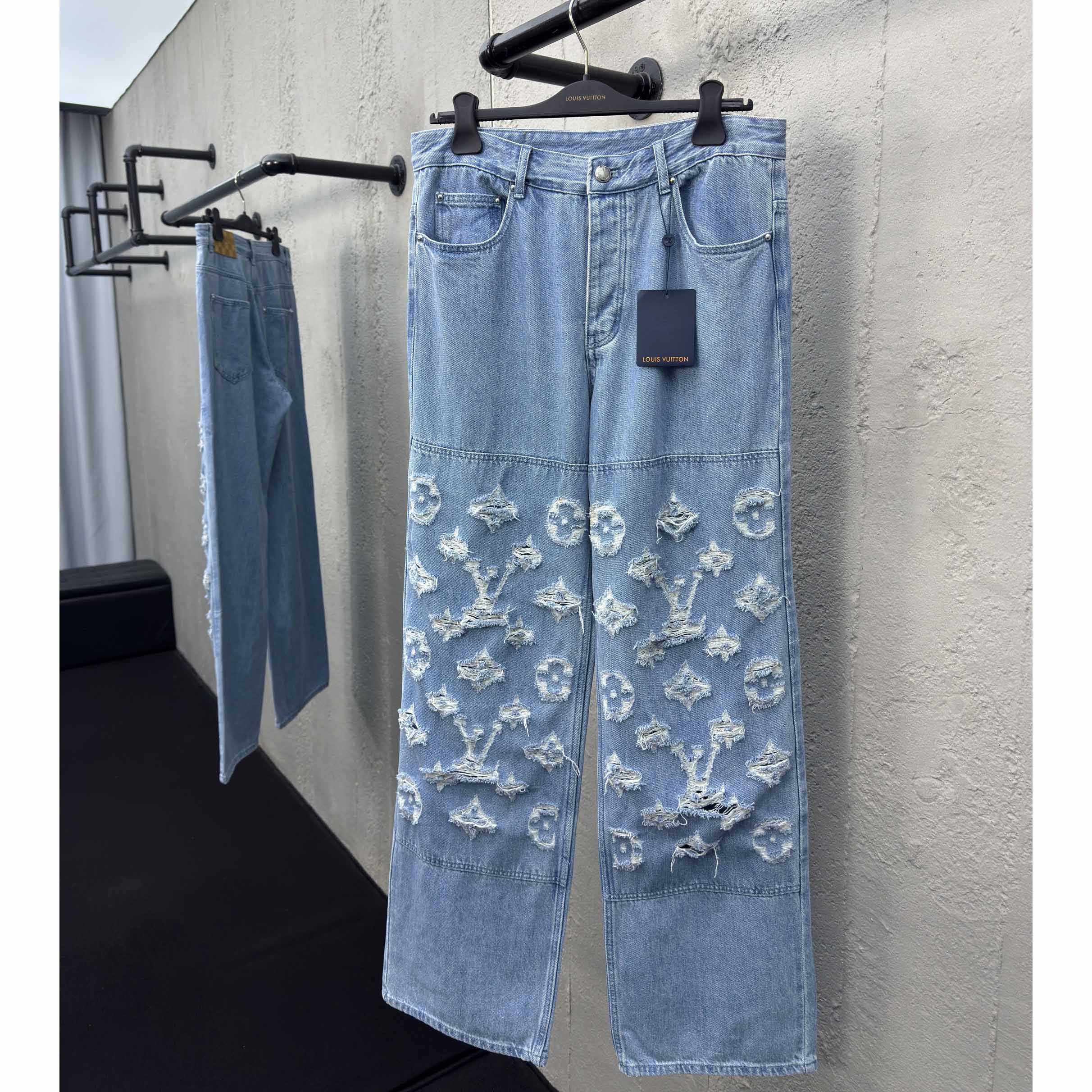 Louis Vuitton Denim Skate Jeans - DesignerGu