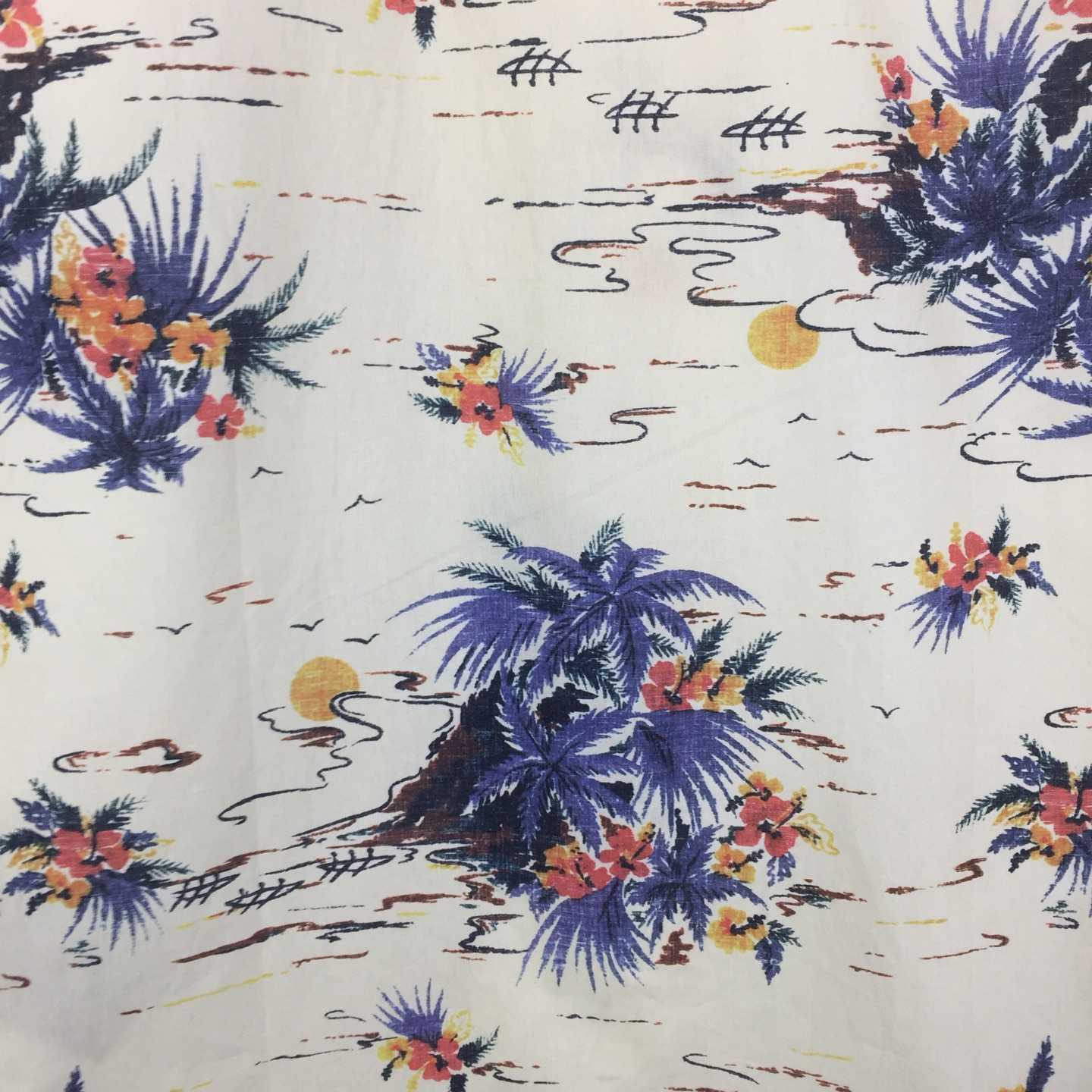 Prada Hawaii Print Bowling Shirt - DesignerGu