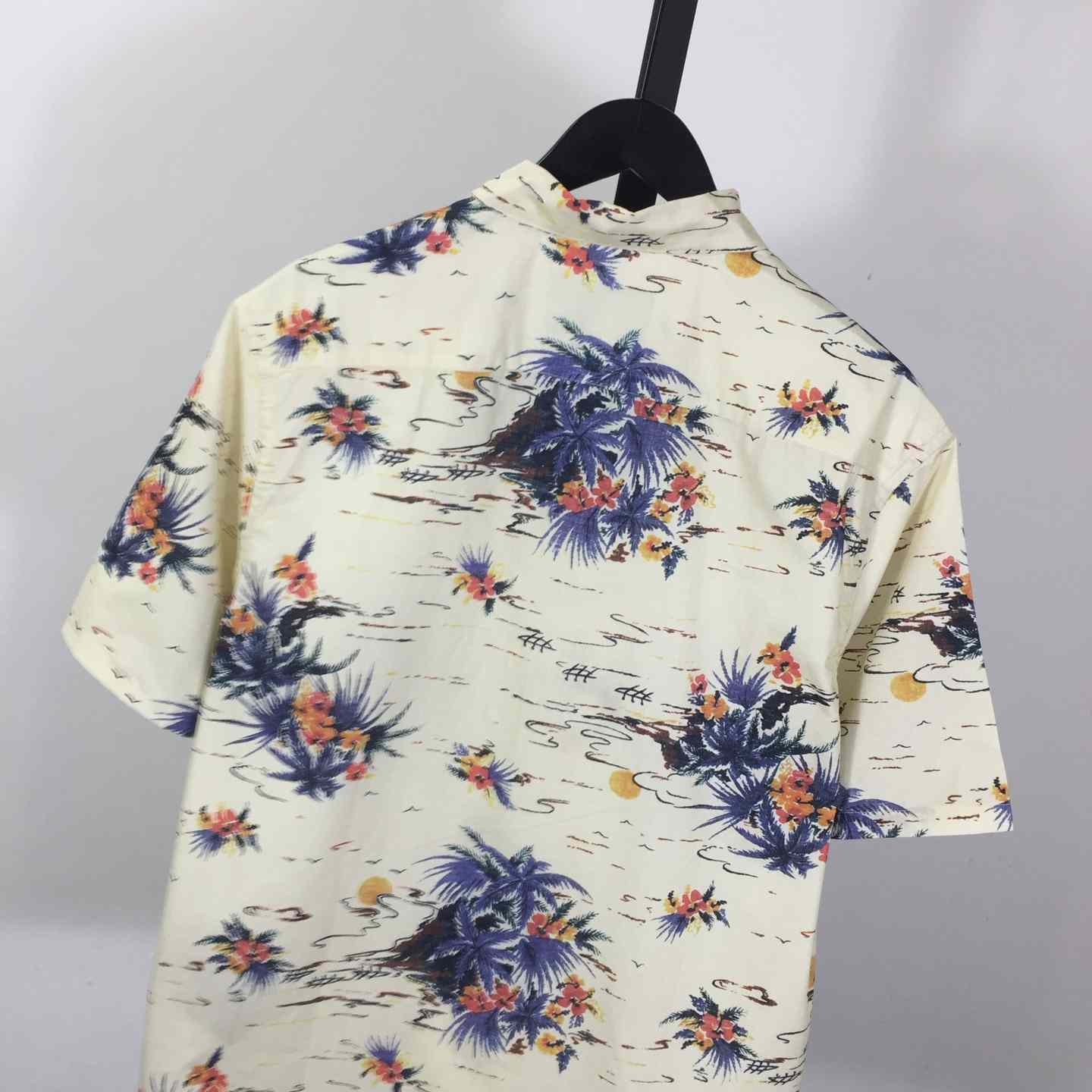 Prada Hawaii Print Bowling Shirt - DesignerGu