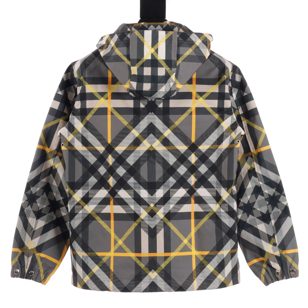 Burberry Check Nylon Jacket  - DesignerGu