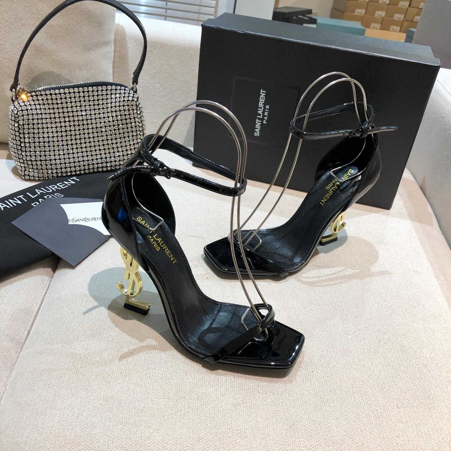 Saint Laurent 110mm Opyum Sandals - DesignerGu