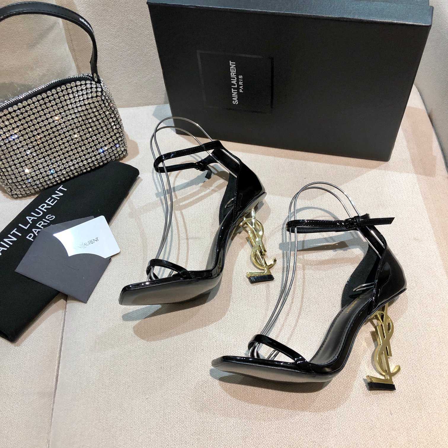 Saint Laurent 110mm Opyum Sandals - DesignerGu