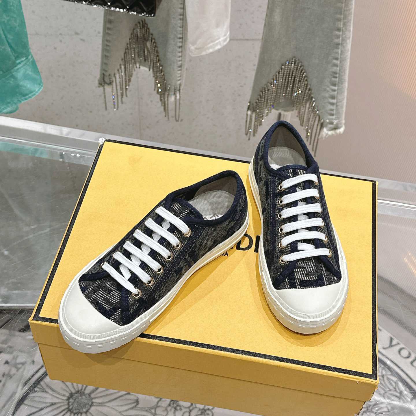 Fendi Domino Sneakers - DesignerGu