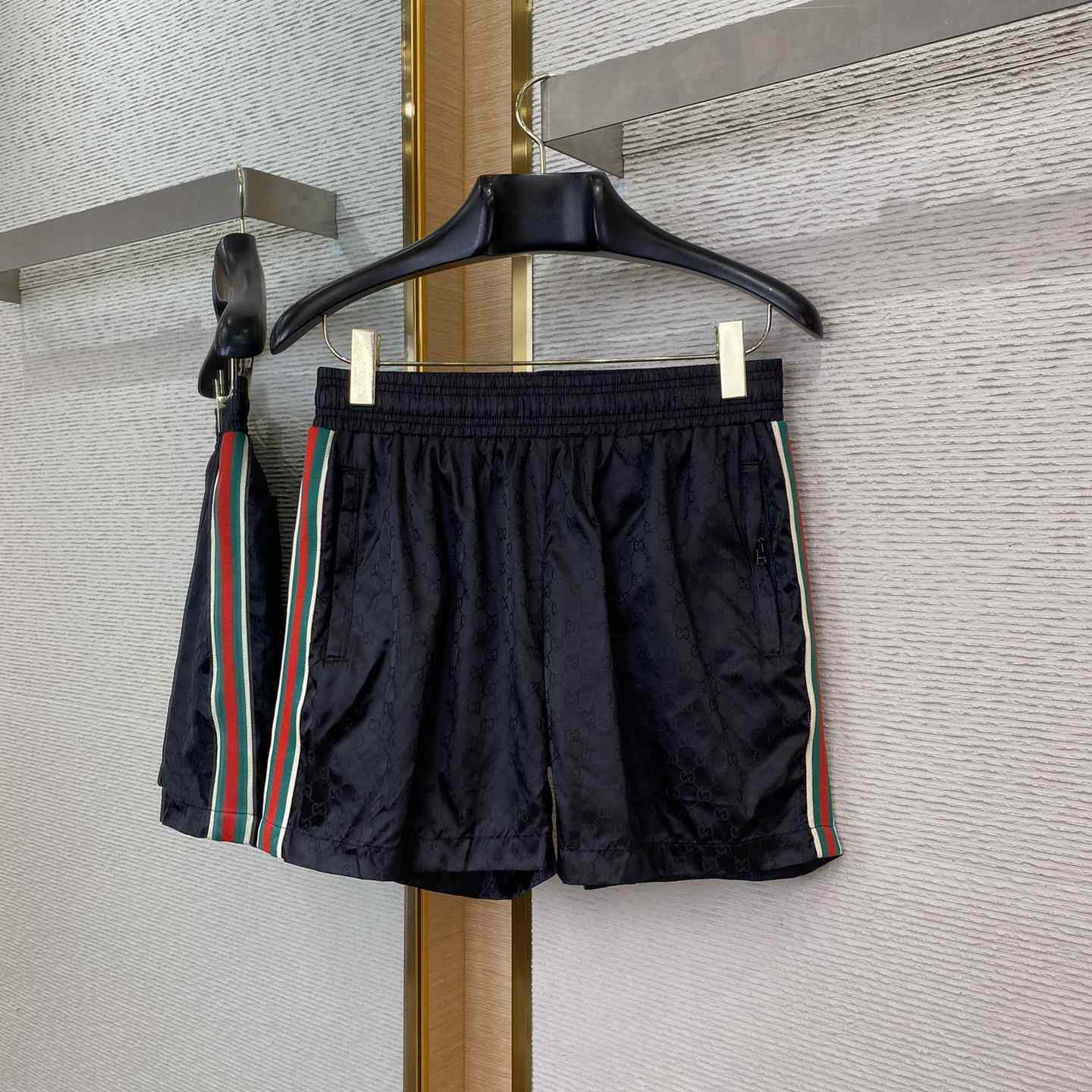 Gucci Gg Jacquard Nylon Swim Shorts - DesignerGu