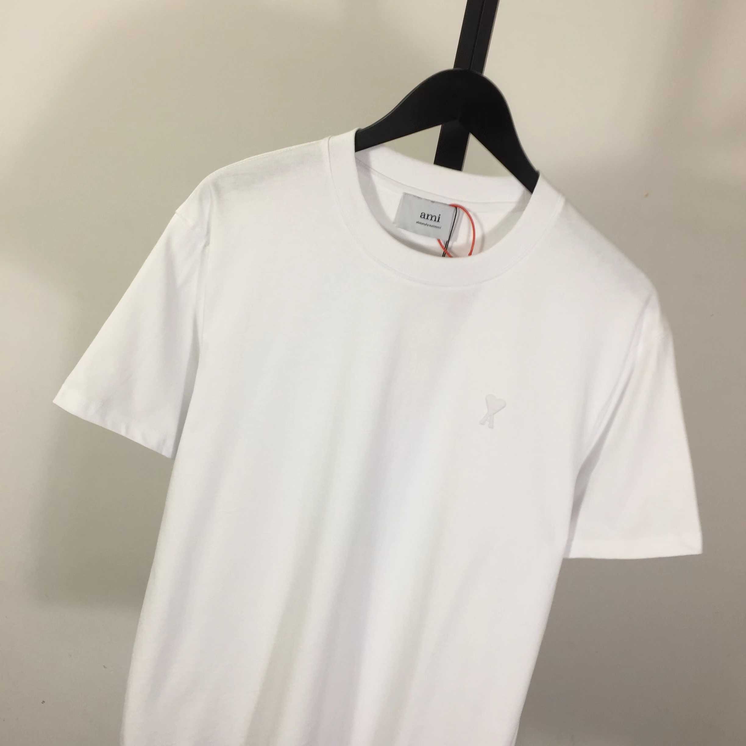 Ami Paris Cotton T-shirt - DesignerGu