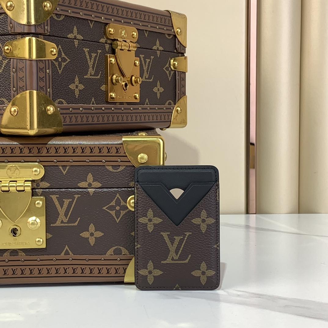 Louis Vuitton Porte-Cartes Magnet  M13185 - DesignerGu
