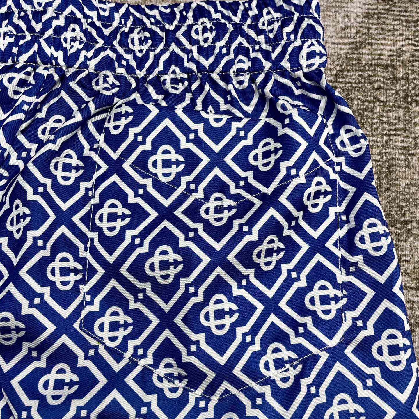 Casablanca Logo-monogrammed Dégradé Silk Trousers  CA3529 - DesignerGu