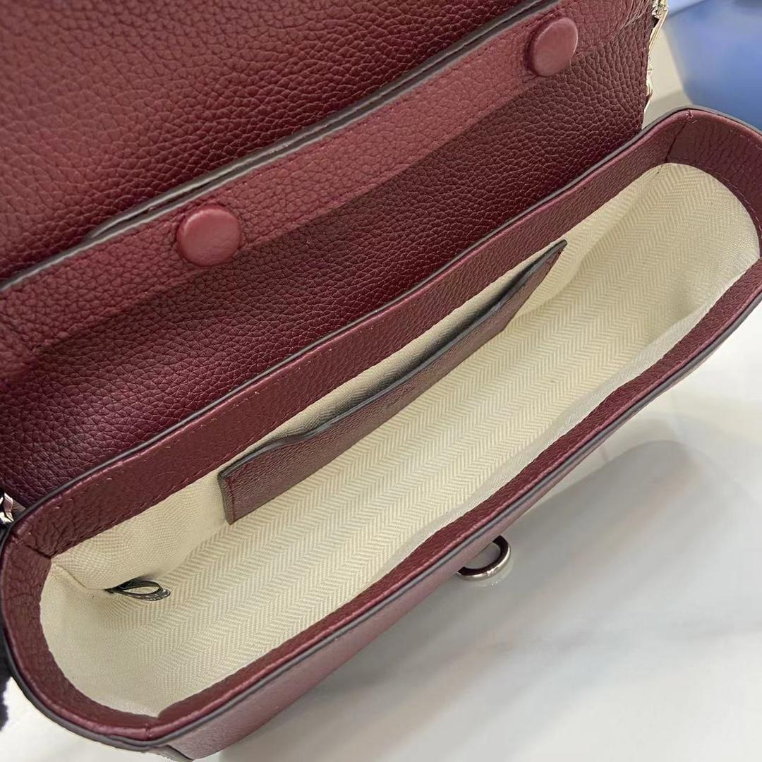 Gucci Small Crossbody Bag With Hook Closure - DesignerGu