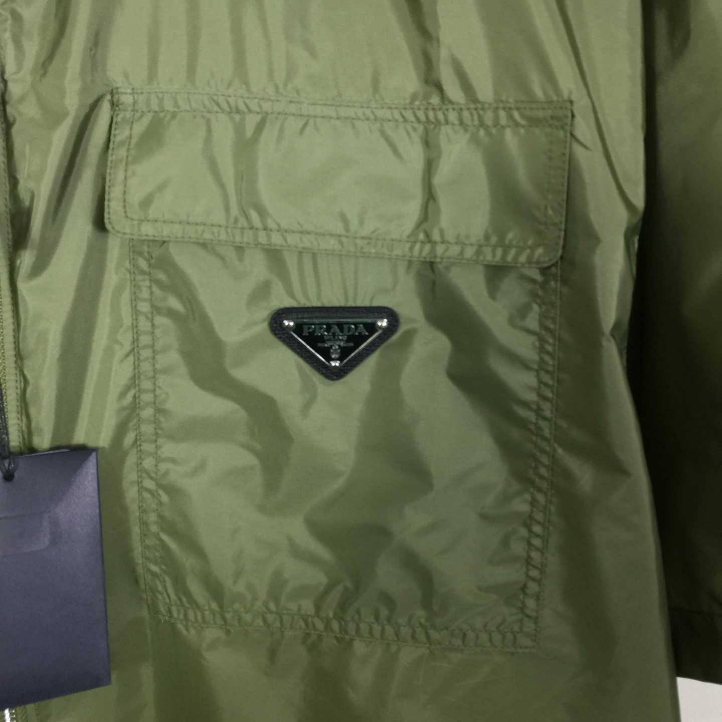 Prada Re-Nylon Short-sleeve Shirt - DesignerGu