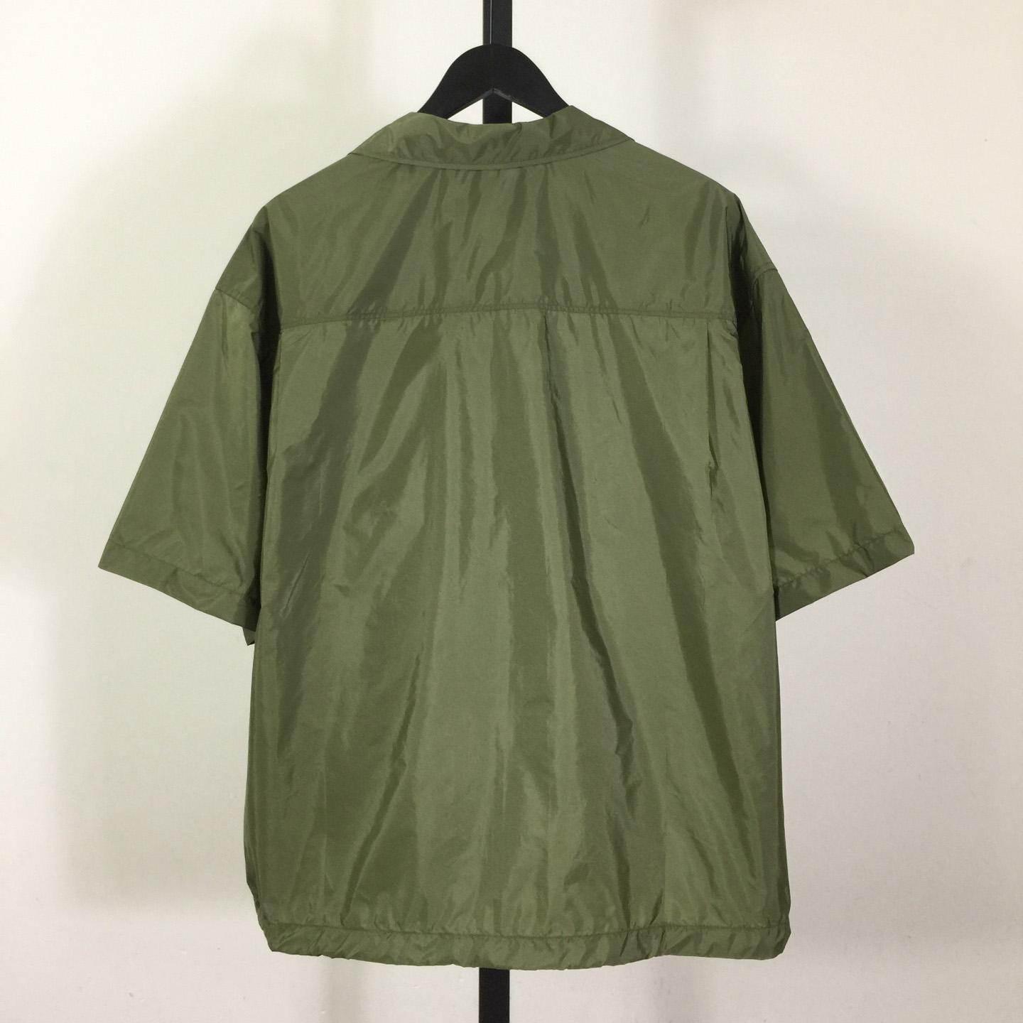 Prada Re-Nylon Short-sleeve Shirt - DesignerGu