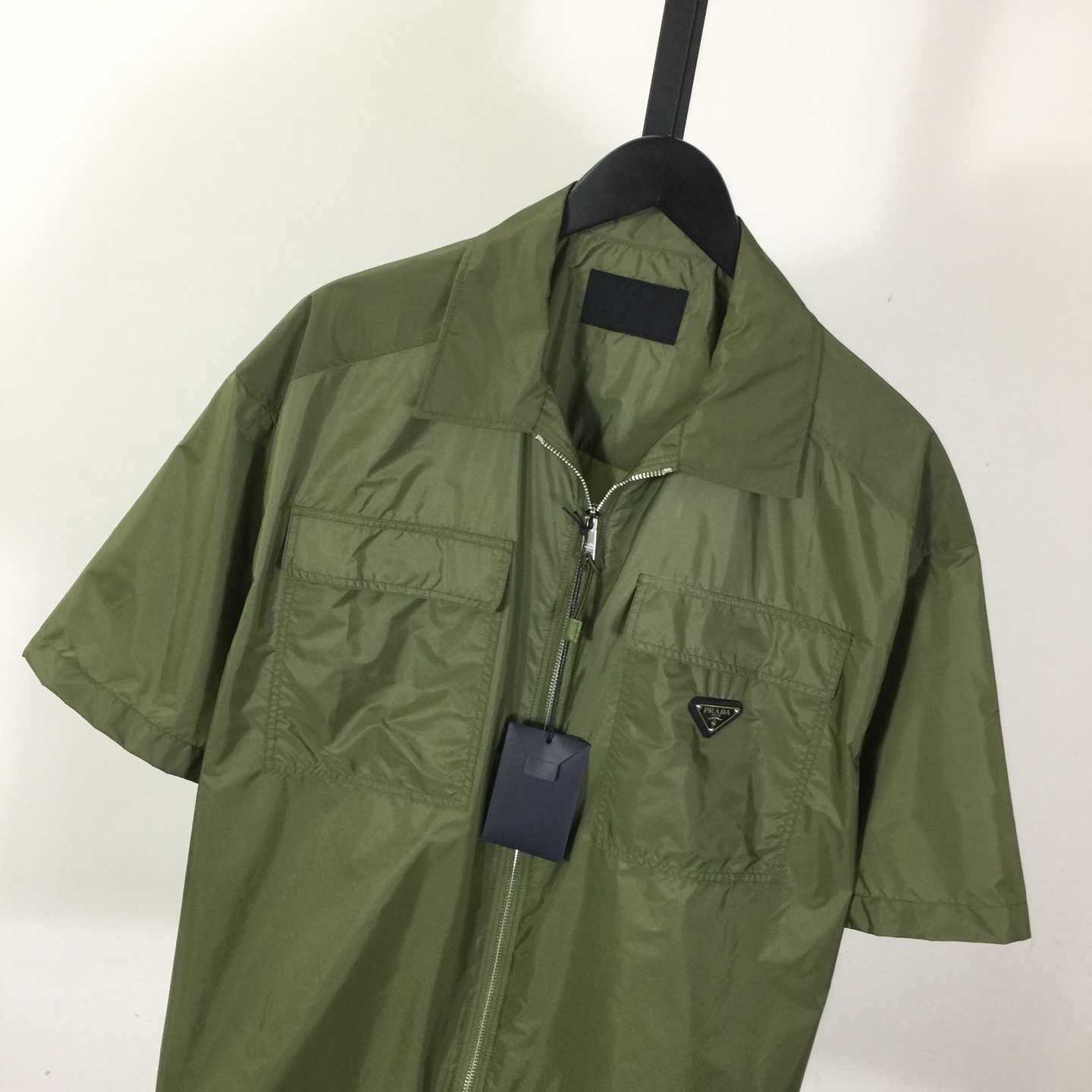 Prada Re-Nylon Short-sleeve Shirt - DesignerGu