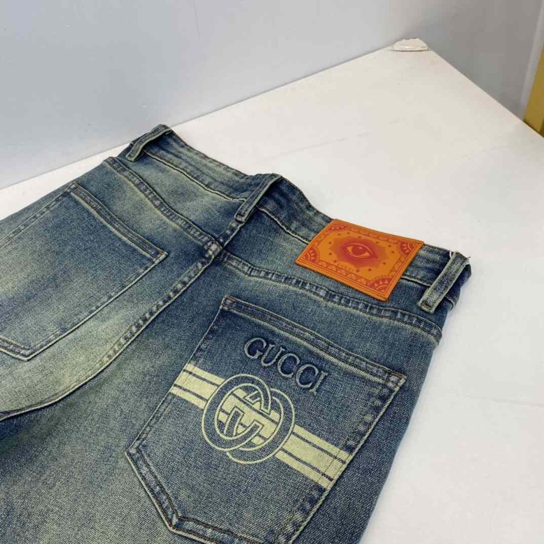 Gucci GG Denim Jeans - DesignerGu