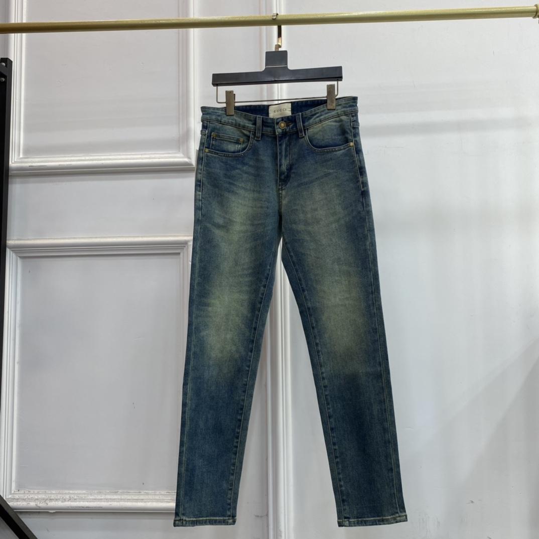Gucci GG Denim Jeans - DesignerGu