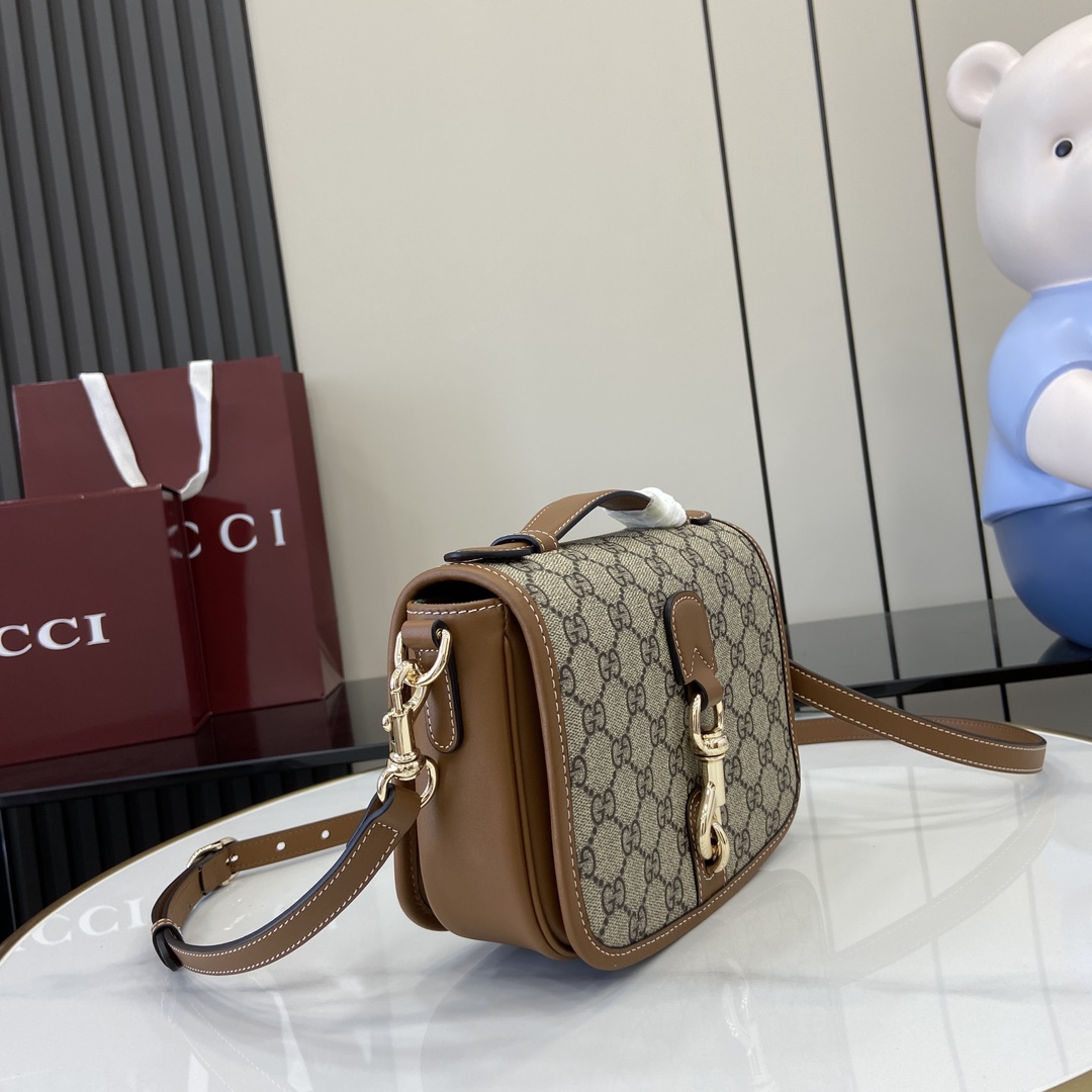 Gucci GG Emblem Mini Shoulder Bag  - DesignerGu
