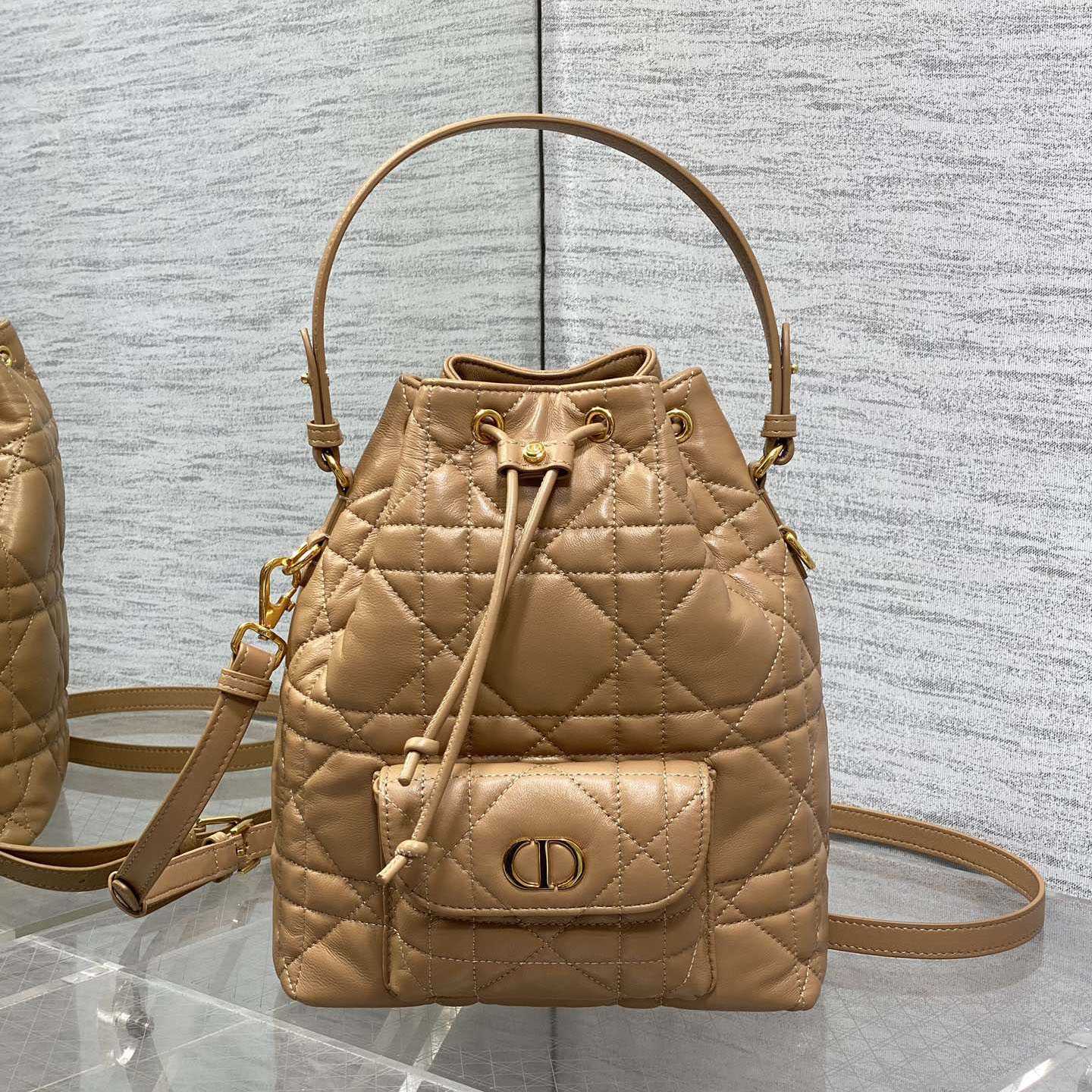 Dior Small Dior Caro Bucket Bag  - DesignerGu