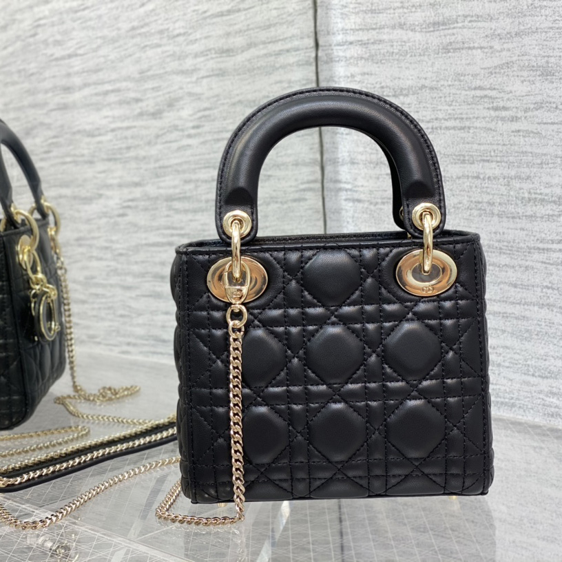 Dior Lady Dior Bag   17cm - DesignerGu