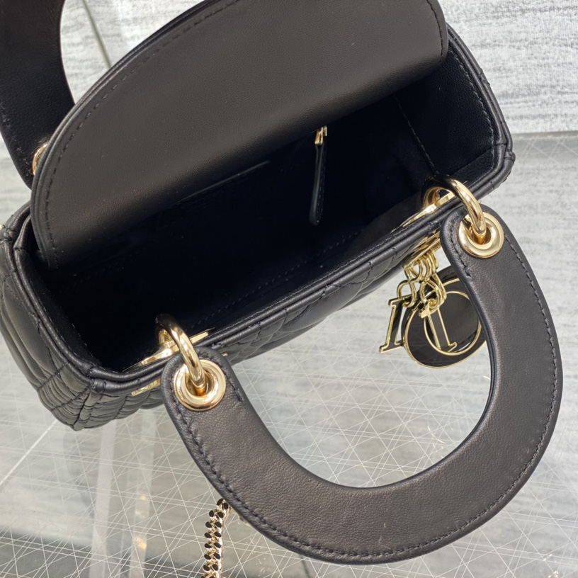 Dior Lady Dior Bag   17cm - DesignerGu