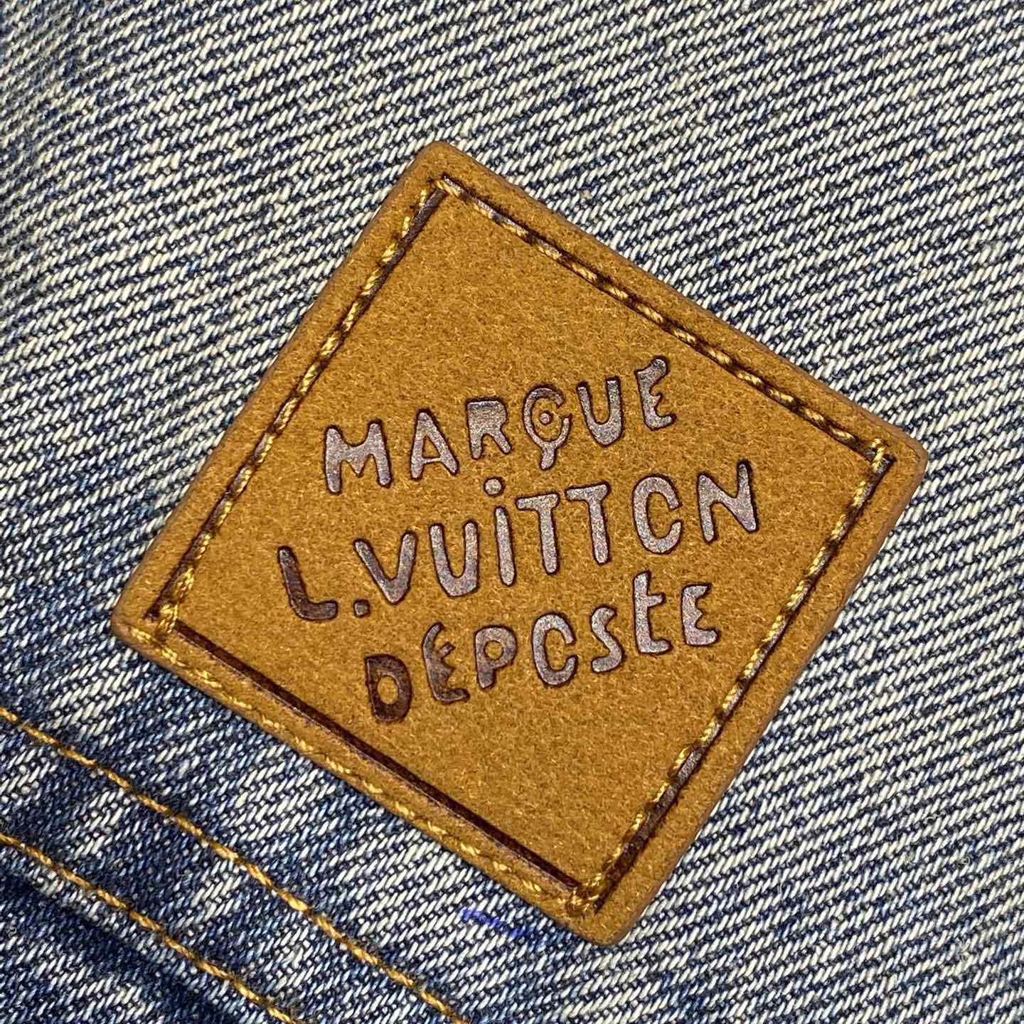 Louis Vuitton Sunfaded Effect Denim Skate Pants  1AHBMW - DesignerGu