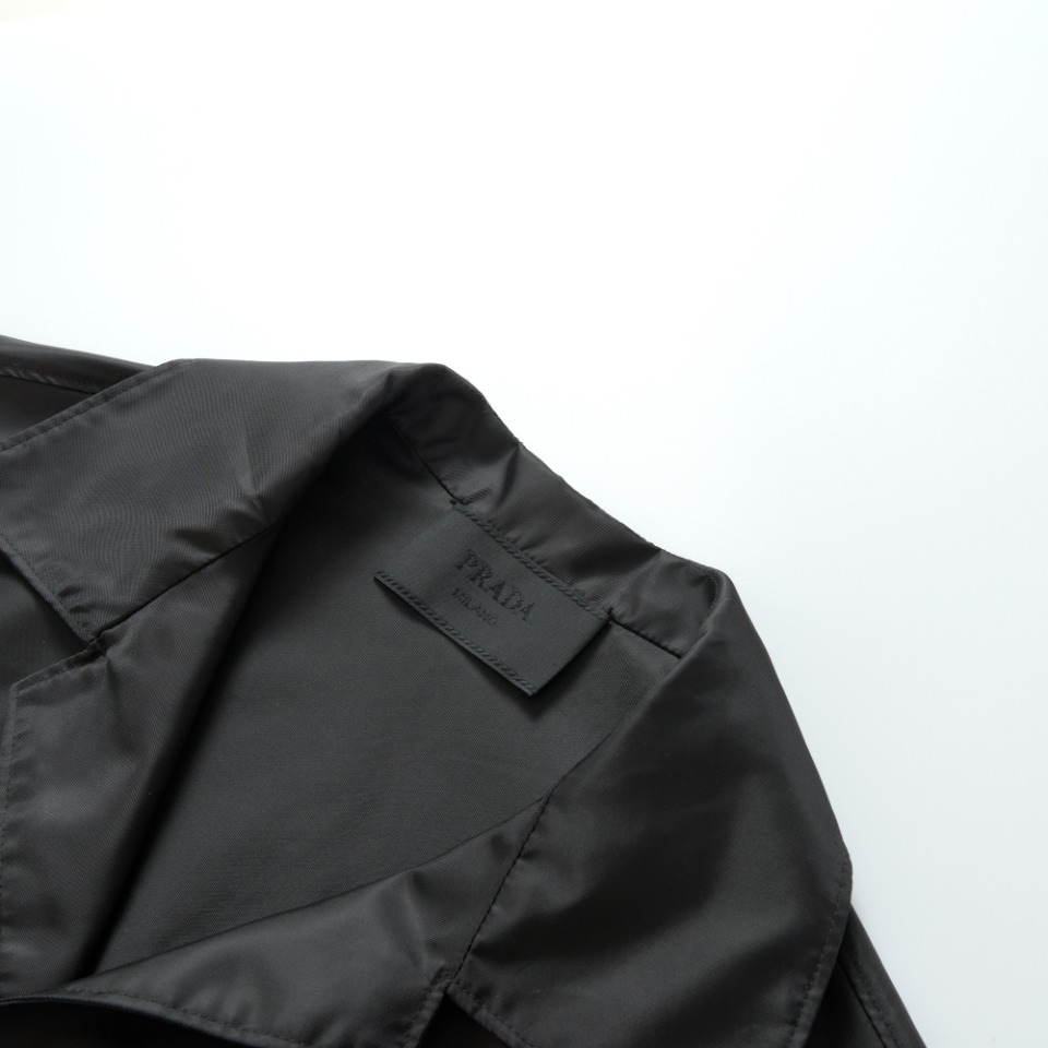 Prada Black Re-nylon Short-sleeved Shirt  - 