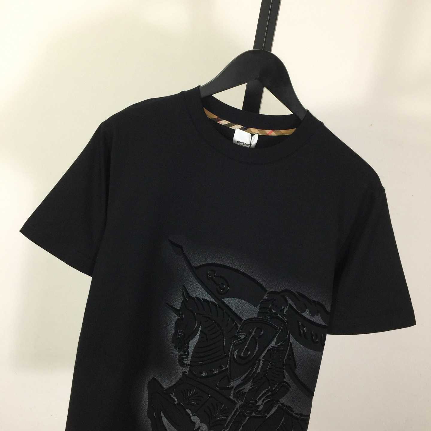 Burberry Black EKD Cotton T-shirt - 