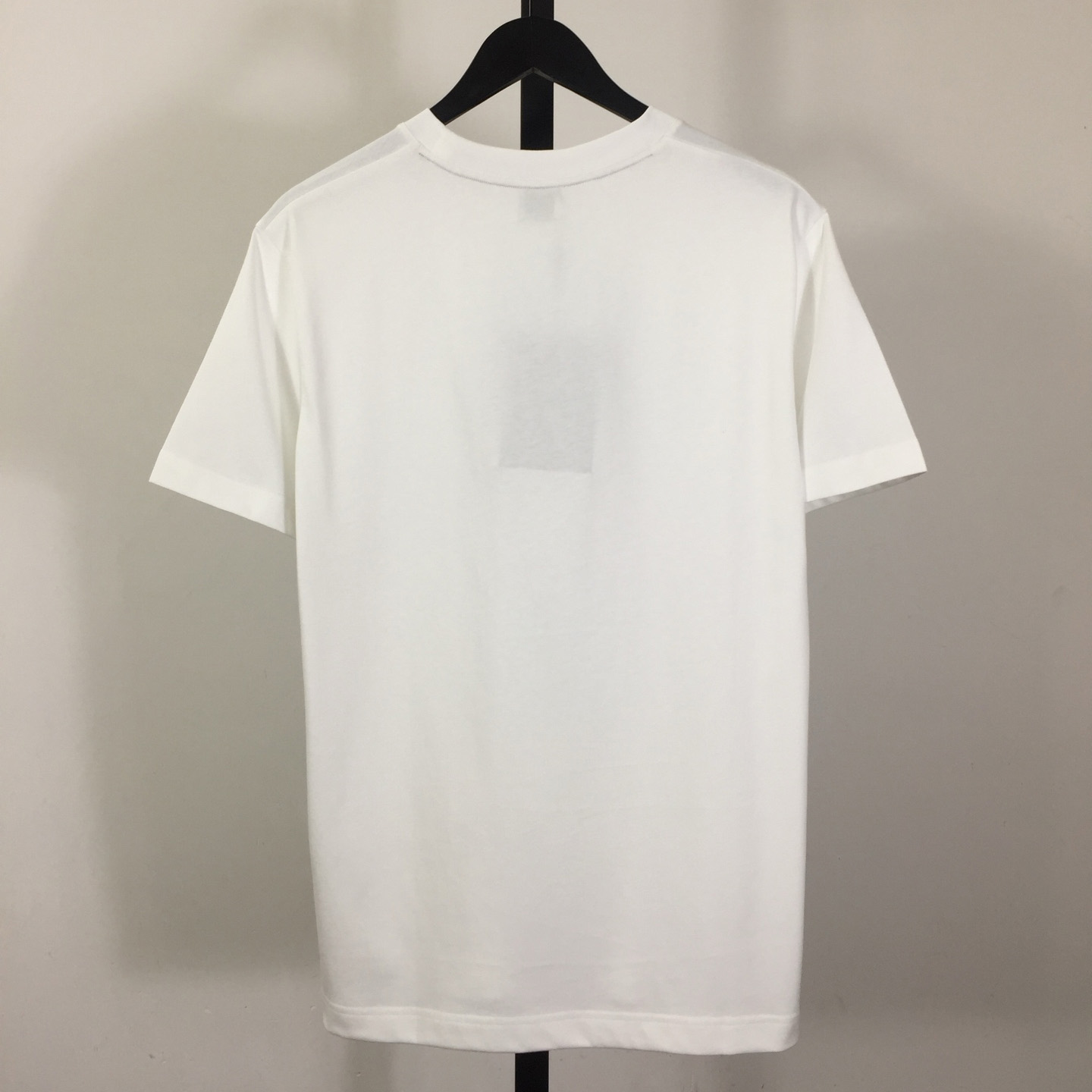 Burberry White EKD Cotton T-shirt - DesignerGu