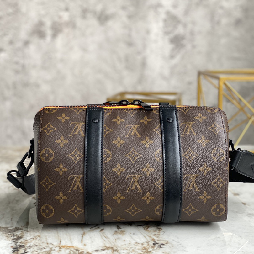 Louis Vuitton Pre-Owned Monogram LV Friends City Keepall Shoulder Bag （20*10*5cm）  M45652 - DesignerGu